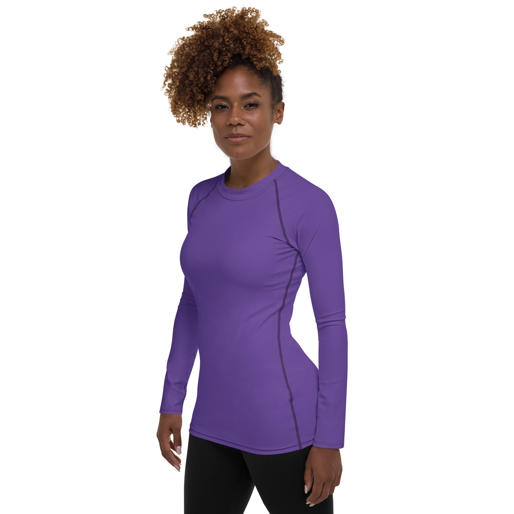 Fierce Purple Rash Guard