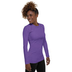 Fierce Purple Rash Guard