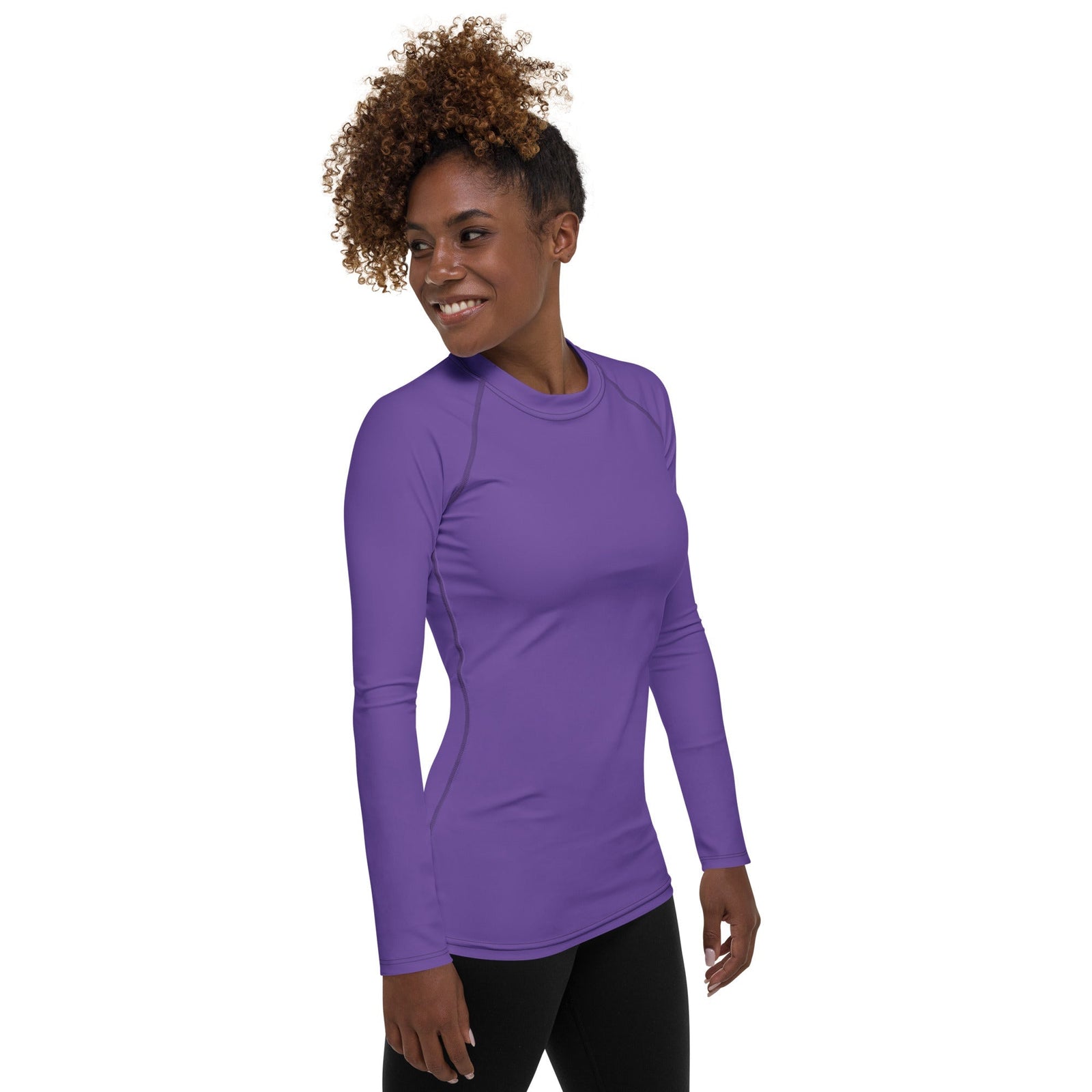 Fierce Purple Rash Guard