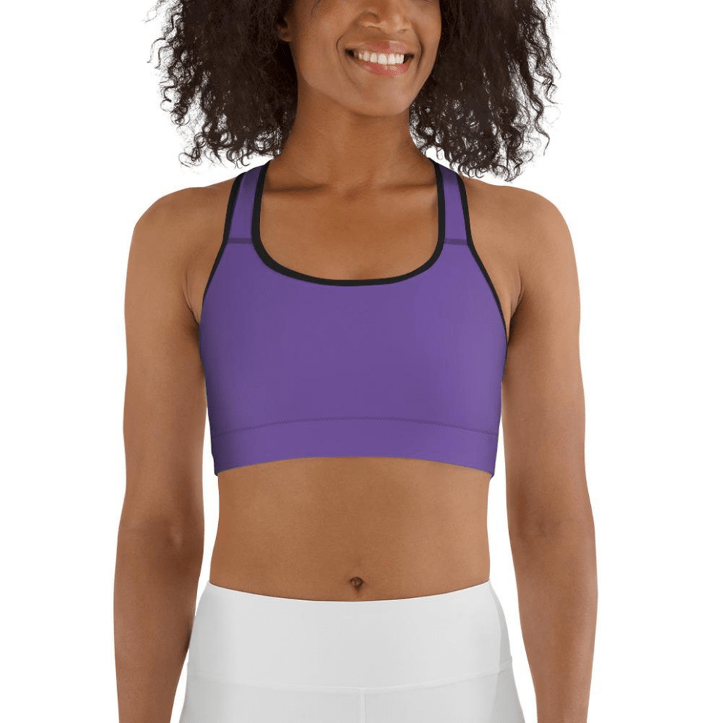Fierce Purple Sports Bra