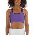 Fierce Purple Sports Bra