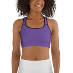 Fierce Purple Sports Bra