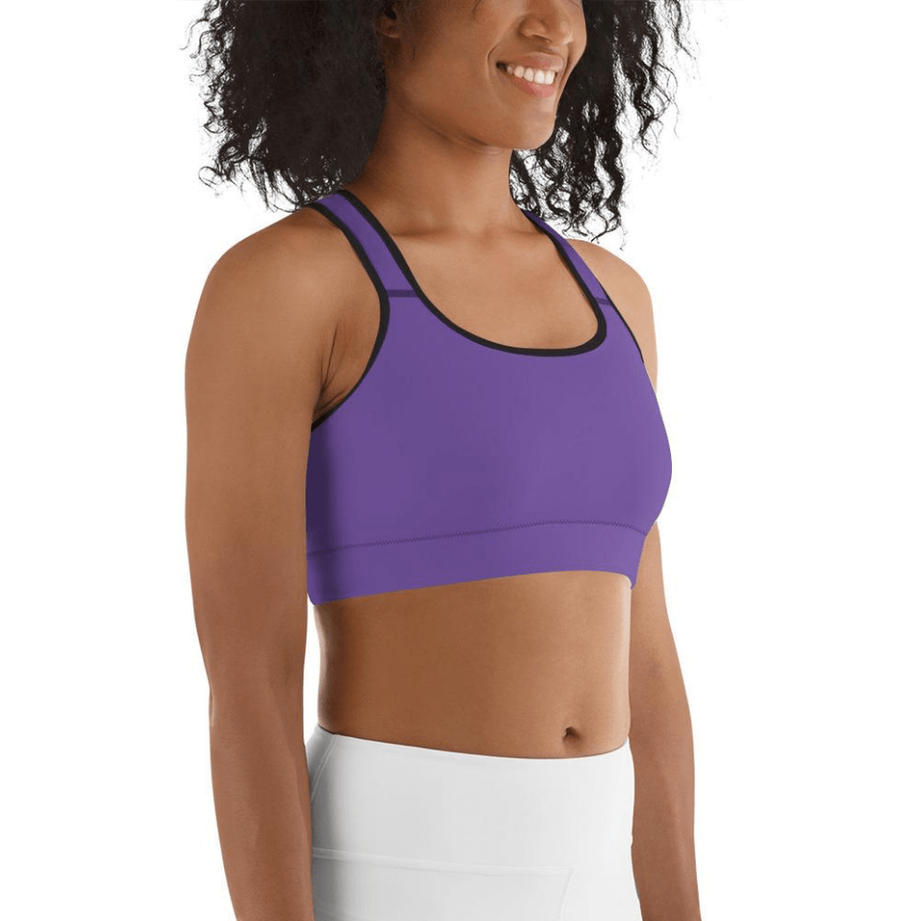 Fierce Purple Sports Bra
