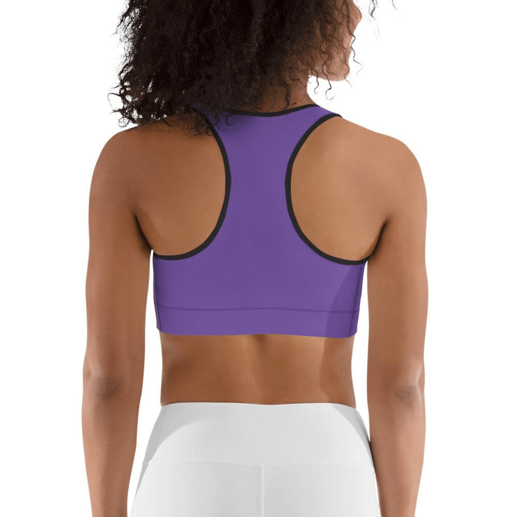 Fierce Purple Sports Bra