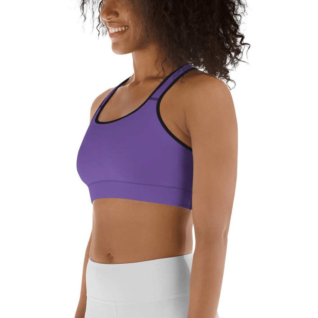 Fierce Purple Sports Bra