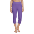 Fierce Purple Yoga Capris