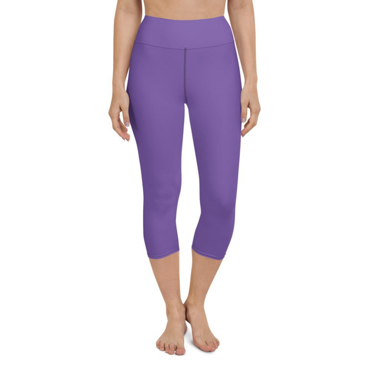 Fierce Purple Yoga Capris