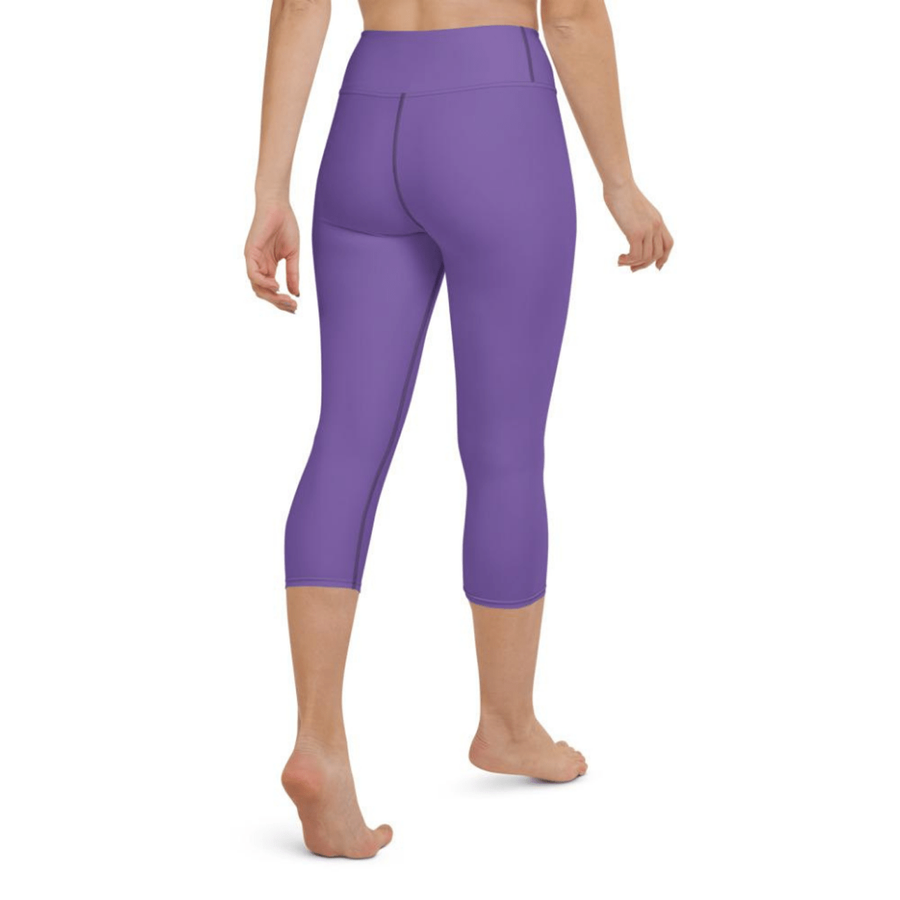 Fierce Purple Yoga Capris