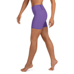Fierce Purple Yoga Shorts