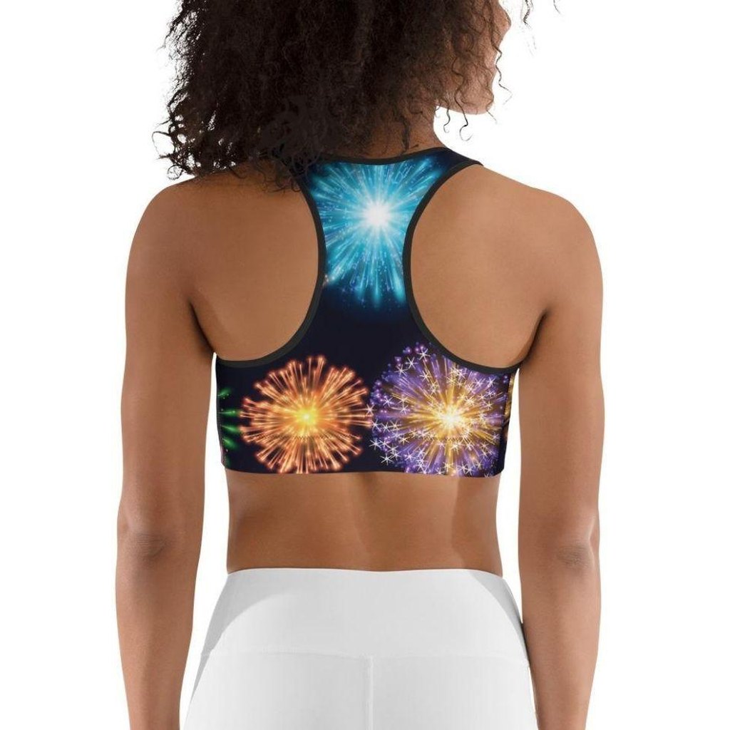 Fireworks Sports Bra