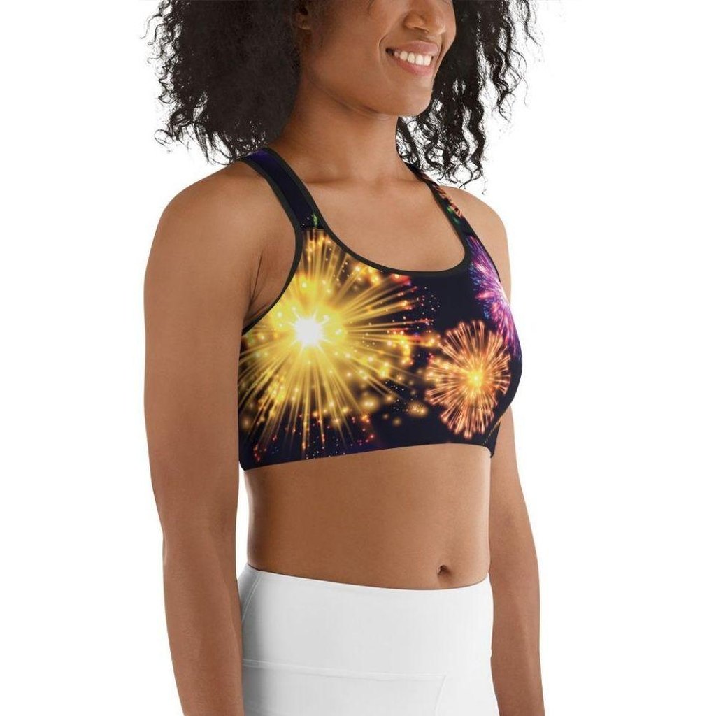 Fireworks Sports Bra