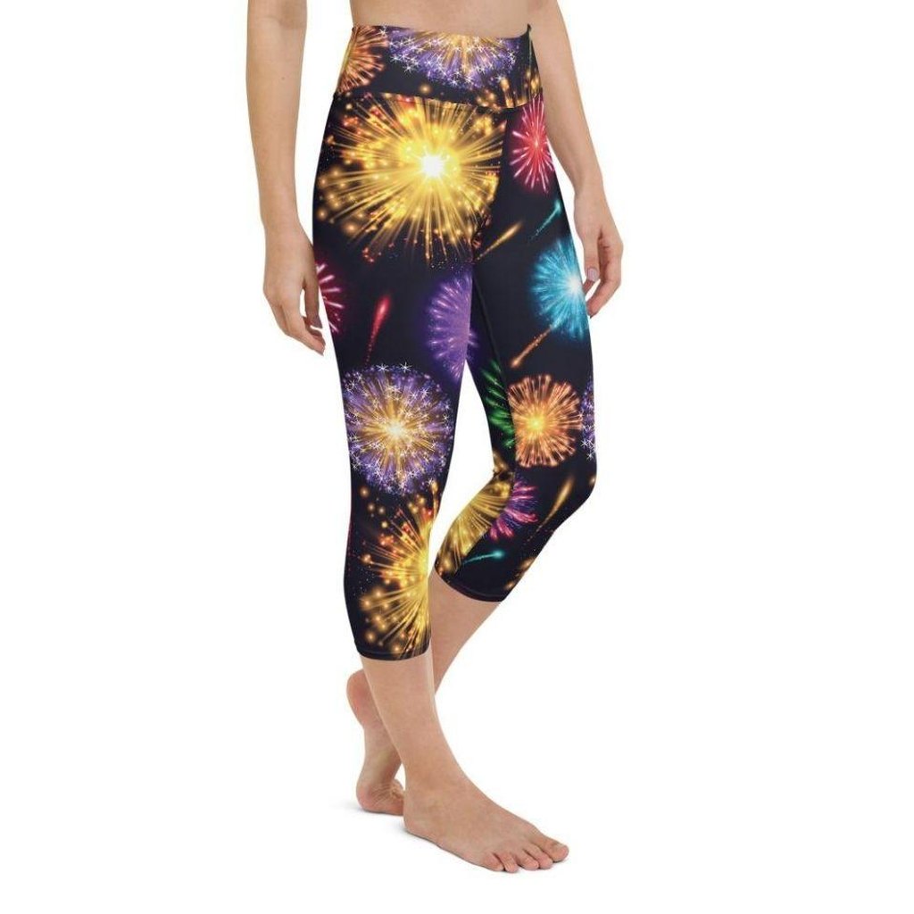Fireworks Yoga Capris