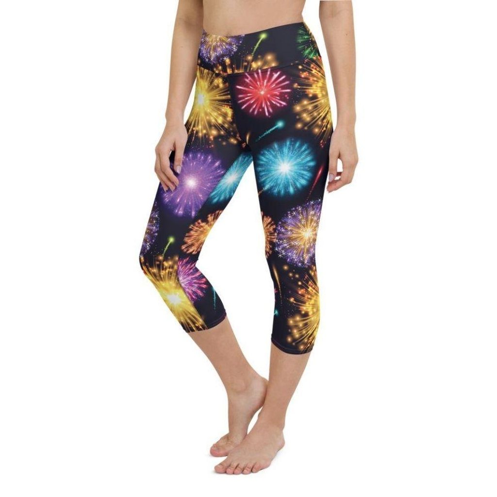 Fireworks Yoga Capris