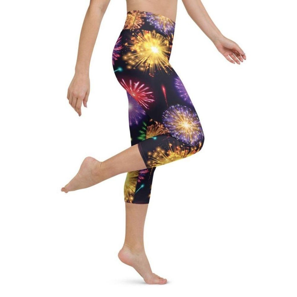 Fireworks Yoga Capris
