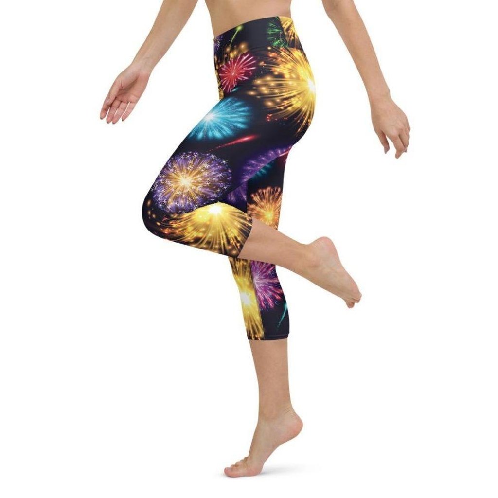 Fireworks Yoga Capris