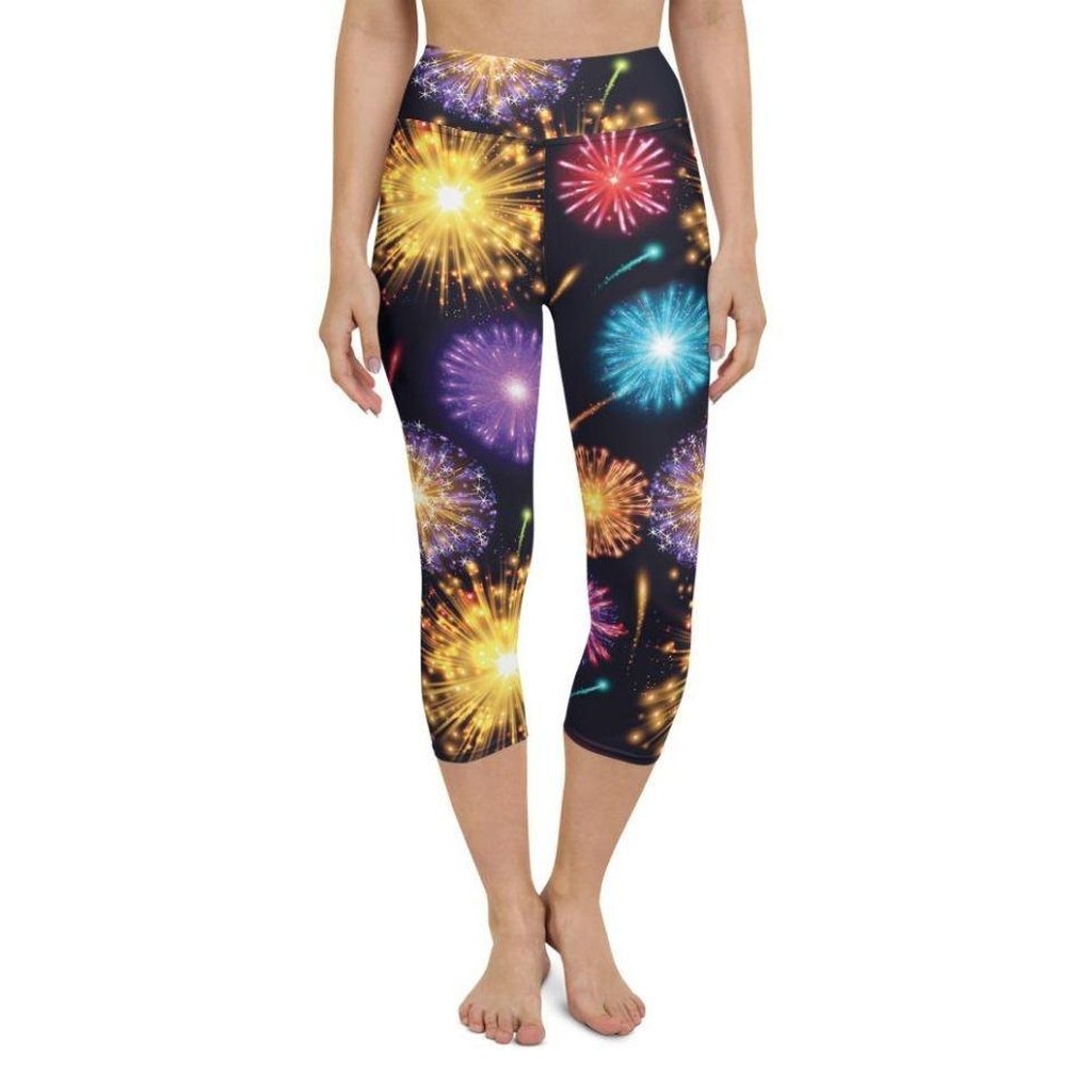 Fireworks Yoga Capris