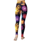 Fireworks Yoga Leggings