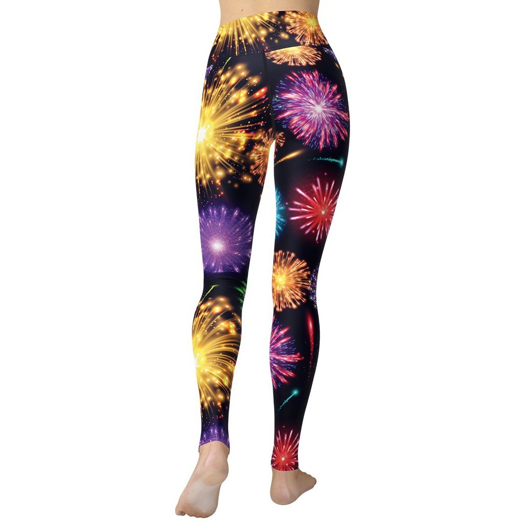 Fireworks Yoga Leggings