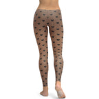 Fishnet Tights Print Leggings