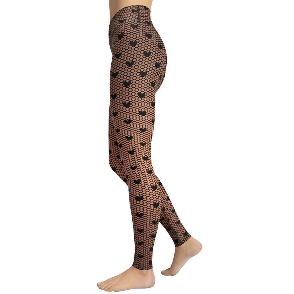 Sexy Women Fishnet Tight Capris Net Trouser Elastic Waist Stretch Yoga Half  Pant | eBay