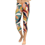Floral Abstract Capris