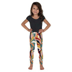 Floral Abstract Kid's Leggings