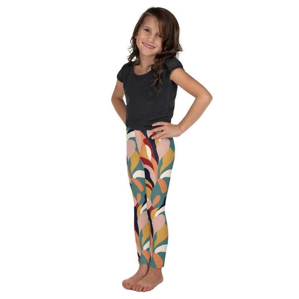 Floral Abstract Kid's Leggings