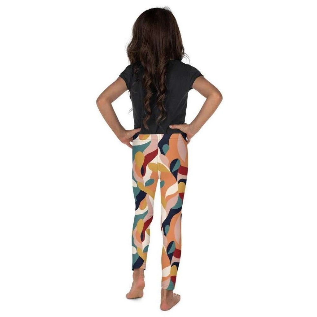 Floral Abstract Kid's Leggings