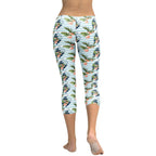 Floral Anchor Capris