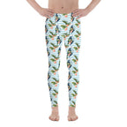 Floral Anchor Men's Leggings