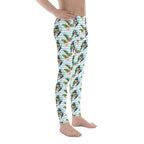 Floral Anchor Men's Leggings