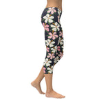 Floral Artwork Capris