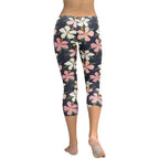 Floral Artwork Capris