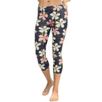 Floral Artwork Capris