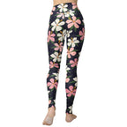 Floral Artwork Yoga Leggings