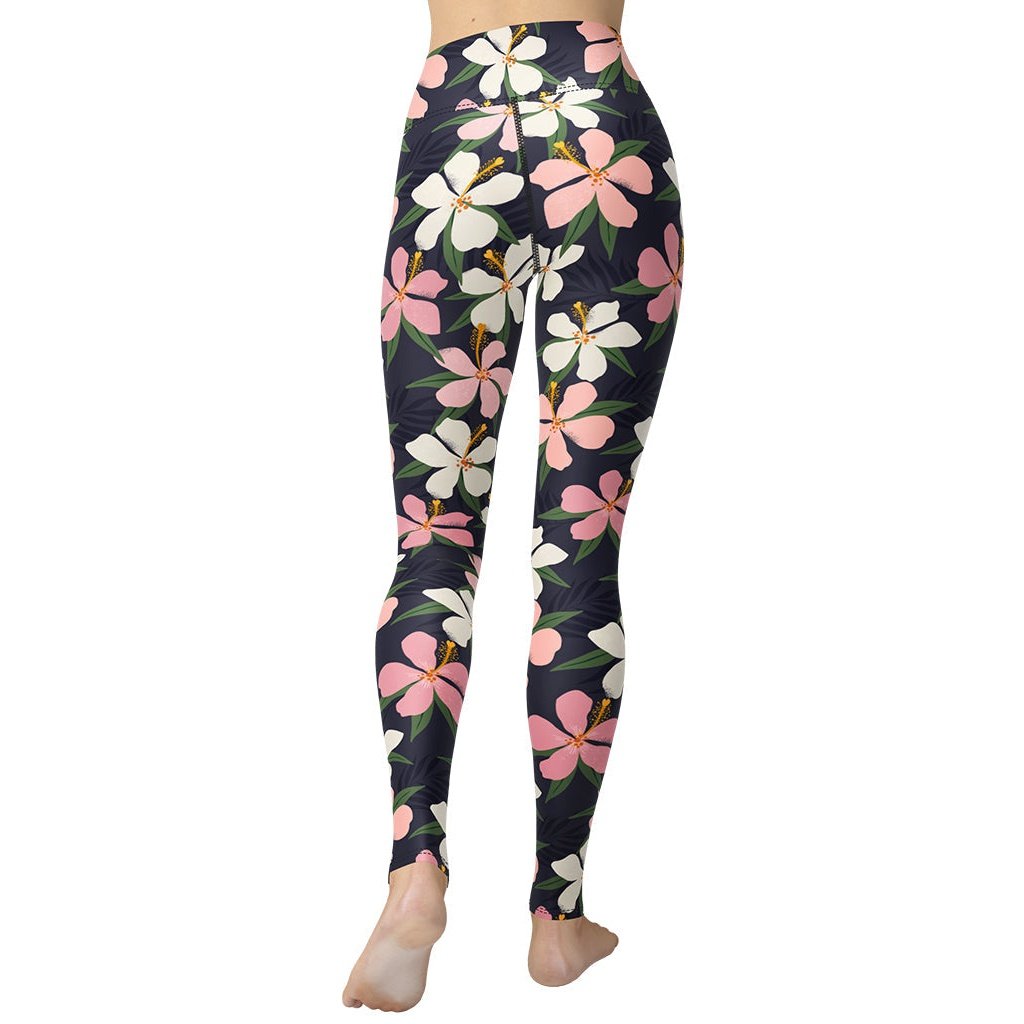 Floral Artwork Yoga Leggings