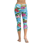 Floral Island Capris