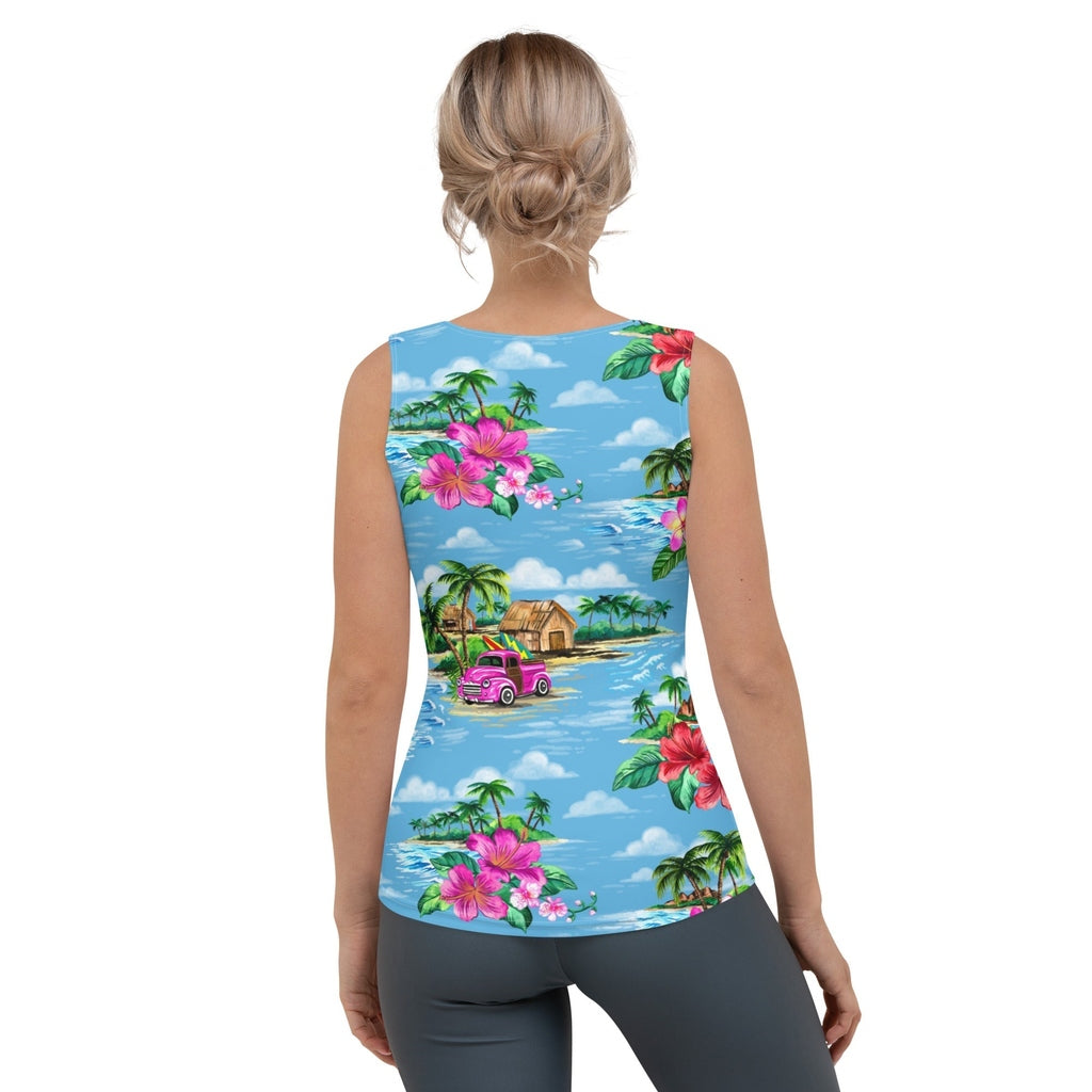 Floral Island Tank Top