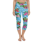 Floral Island Yoga Capris