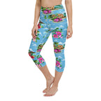 Floral Island Yoga Capris