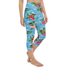 Floral Island Yoga Capris