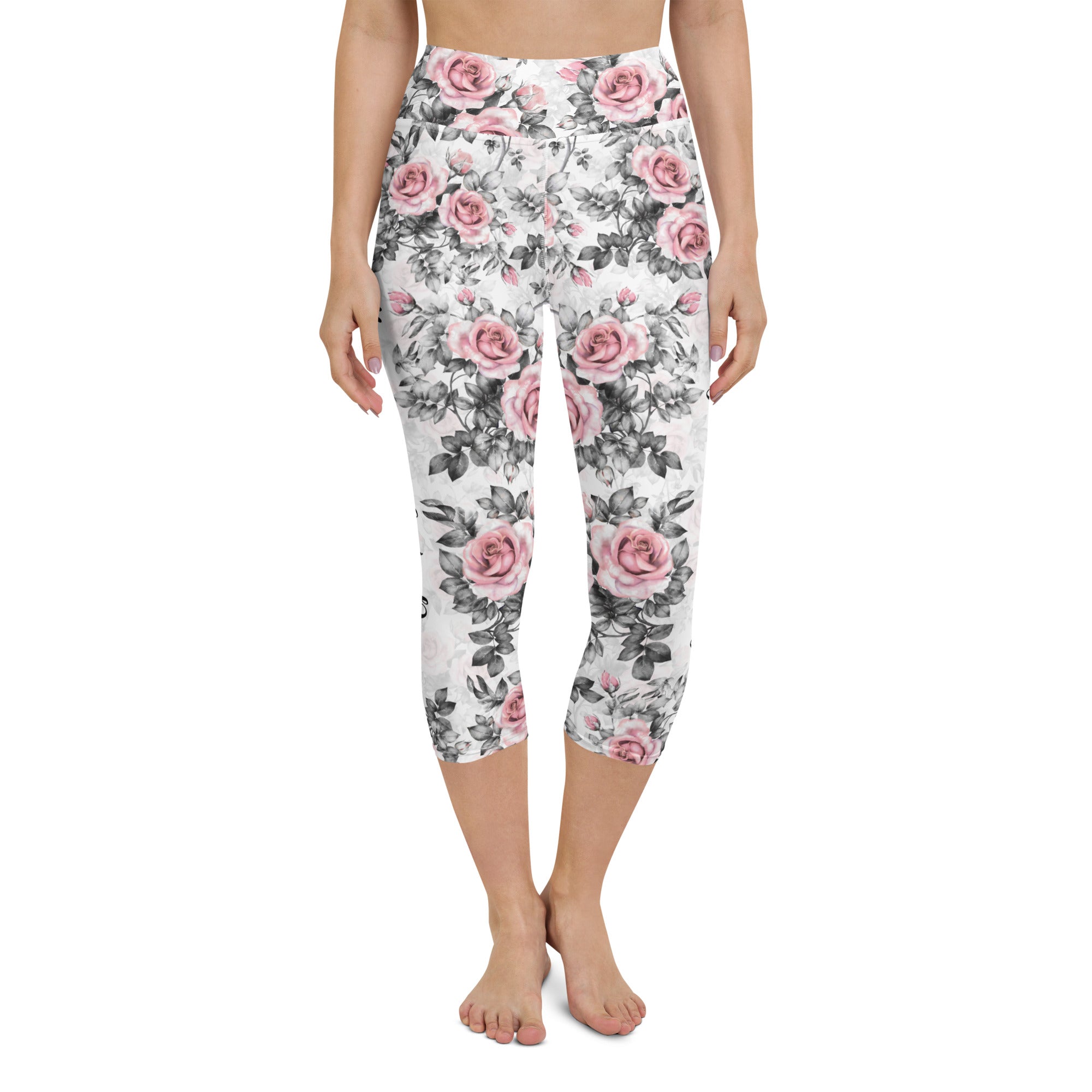 Floral Mother's Day Yoga Capris