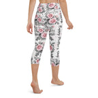 Floral Mother's Day Yoga Capris