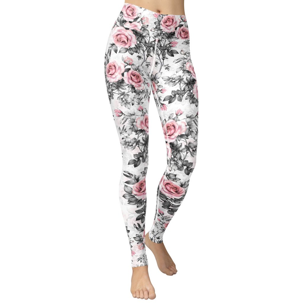 Floral Mother's Day Yoga Leggings