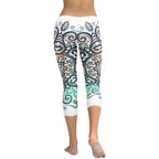 Floral Ornament Capris