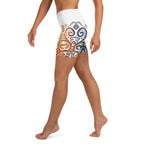 Floral Ornament Yoga Shorts