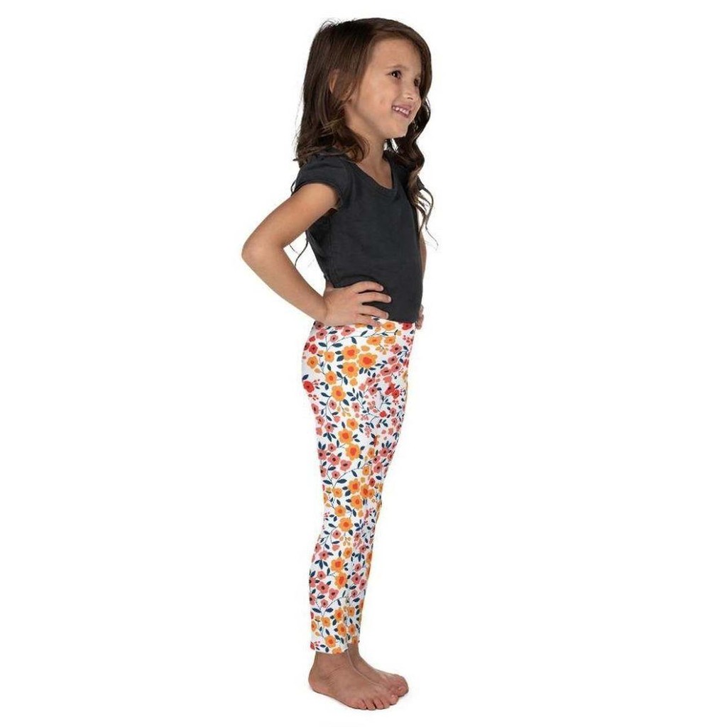Floral Warmth Kid's Leggings