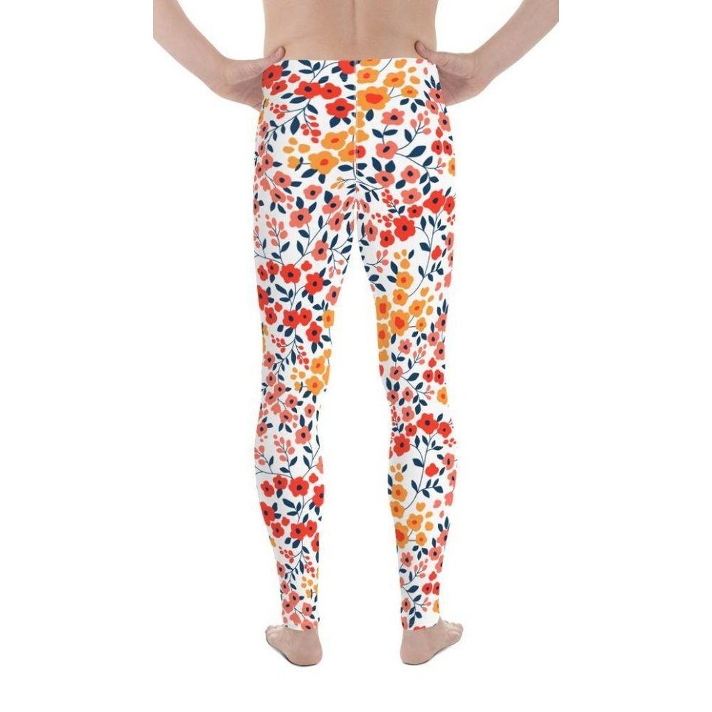 Floral Warmth Men's Leggings