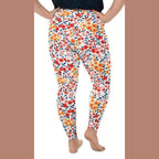 Floral Warmth Plus Size Leggings