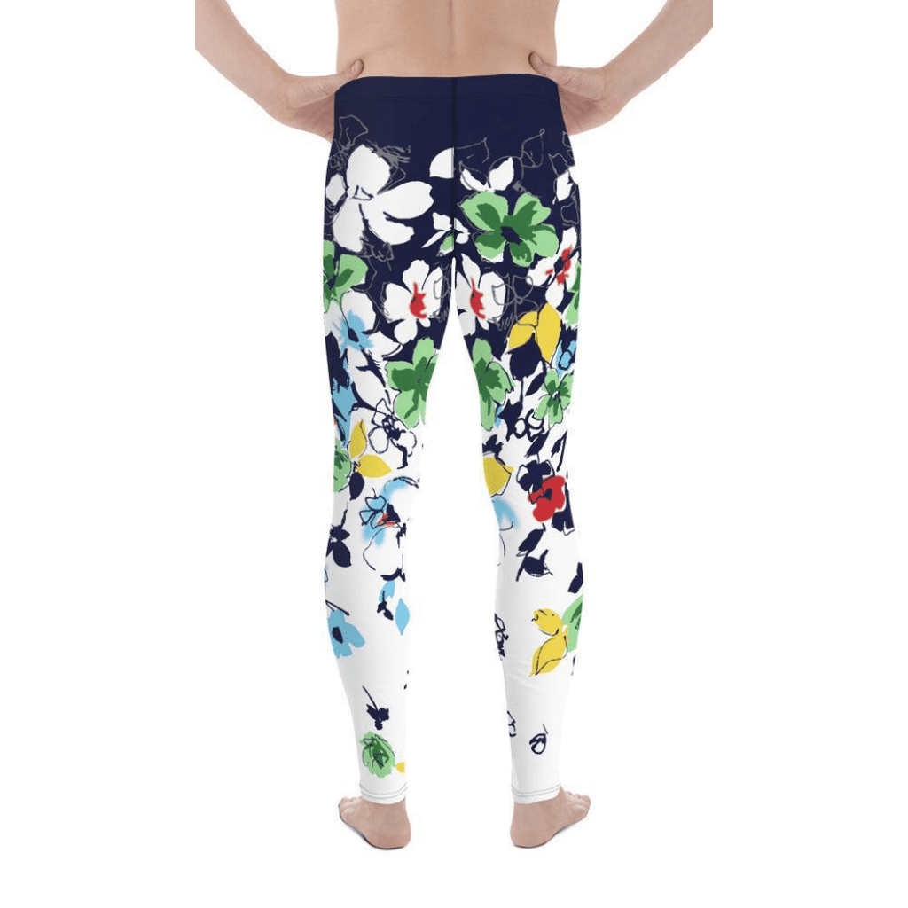Flower Drawings Men's Leggings